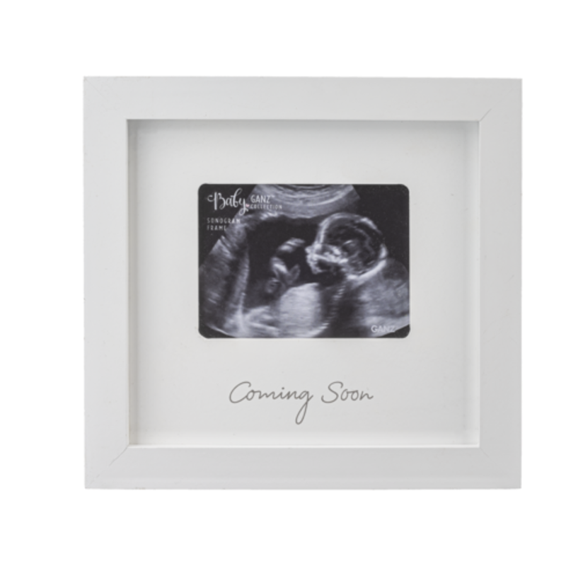 Baby Sonogram Picture Frame for 4 x 3 Ultrasound Photo, First