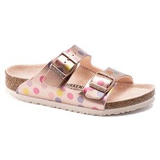 birkenstock KIDS ARIZONA - METALLIC DOTS COPPER