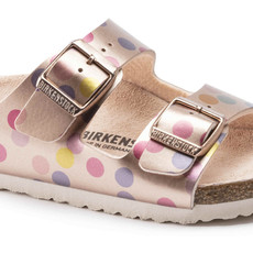 birkenstock KIDS ARIZONA - METALLIC DOTS COPPER