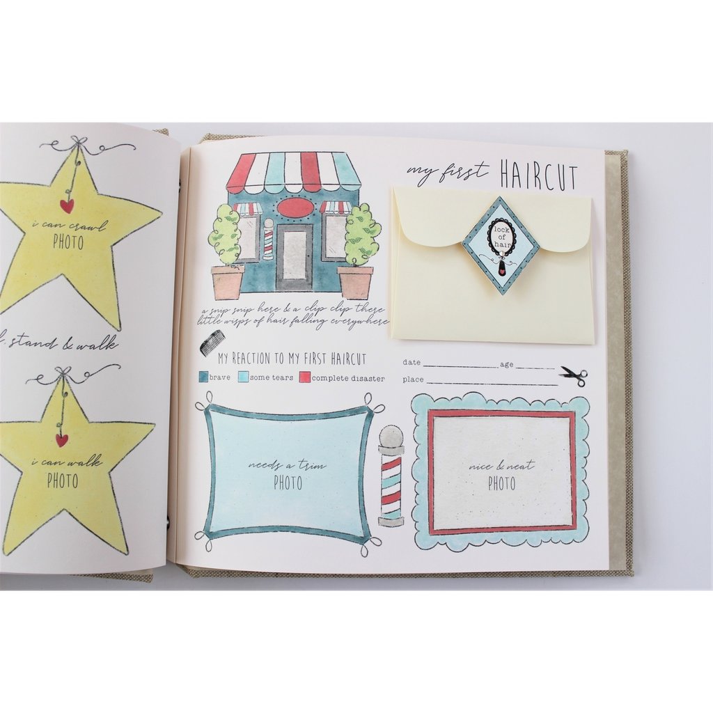 BABY MEMORY BOOK - DREAM (BLUE)