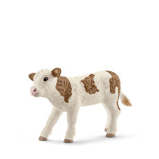 SCHLEICH SIMMENTAL CALF
