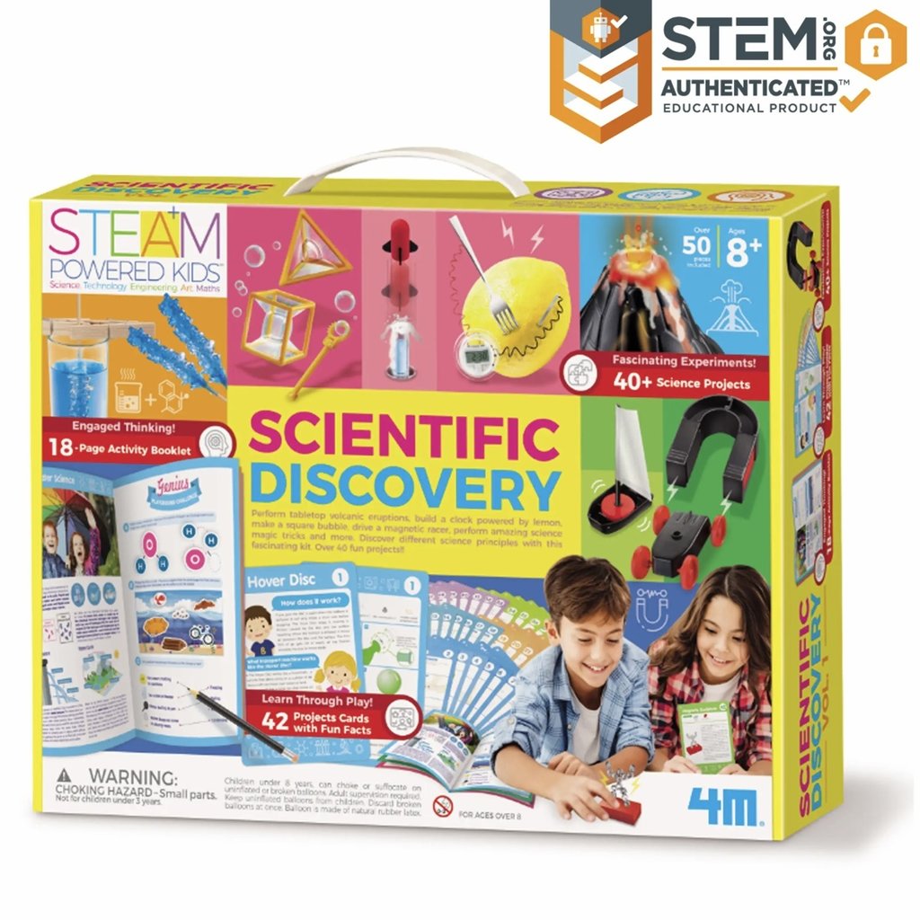 TOYSMITH SCIENTIFIC DISCOVERY STEM LAB EXPERIMENTS