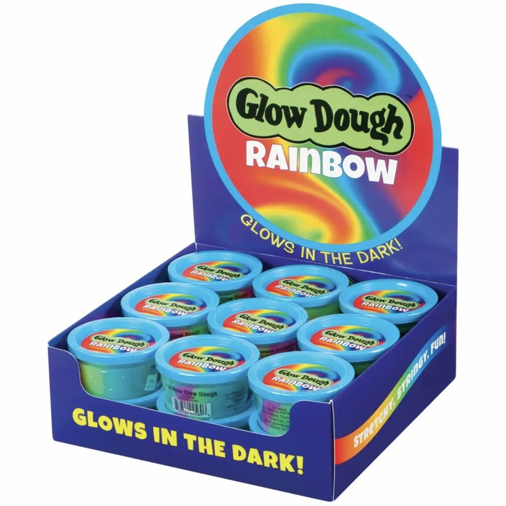 TOYSMITH RAINBOW GLOW DOUGH