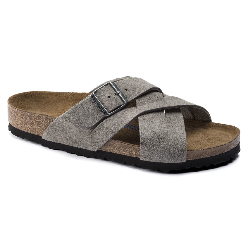 LUGANO SUEDE LEATHER - STONE COIN - Beyond The Rainbow display picture 2