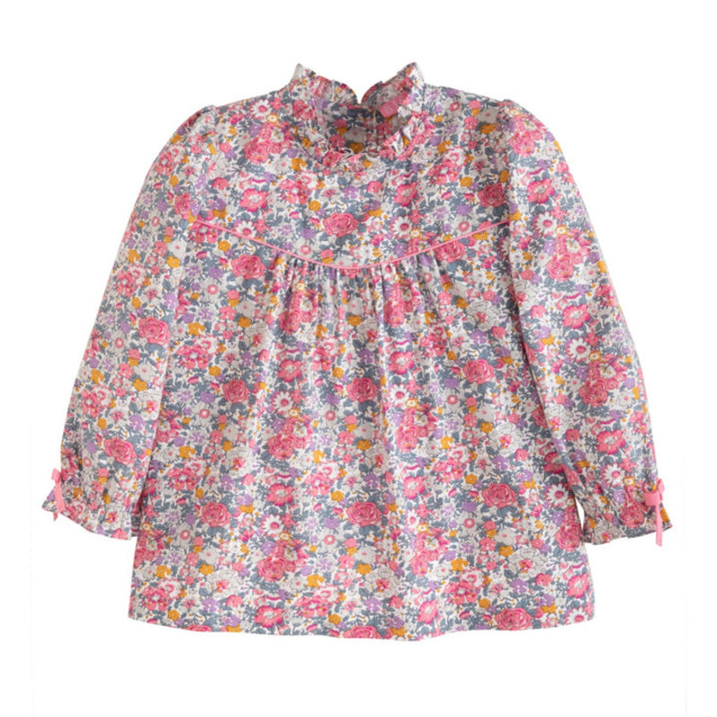 BISBY MCCALL TOP - ROSE FLORAL