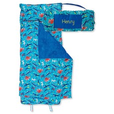 STEPHEN JOSEPH ALL-OVER PRINT NAP MAT - SHARK