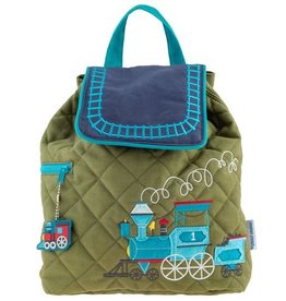 STEPHEN JOSEPH QUILTED BACKPACK - TRAIN