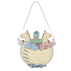 Ganz BABY'S 1ST CHRISTMAS ORN - NOAH ARK