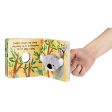 Ganz KOALA FIR PUPPET BOOK - 4.25IN