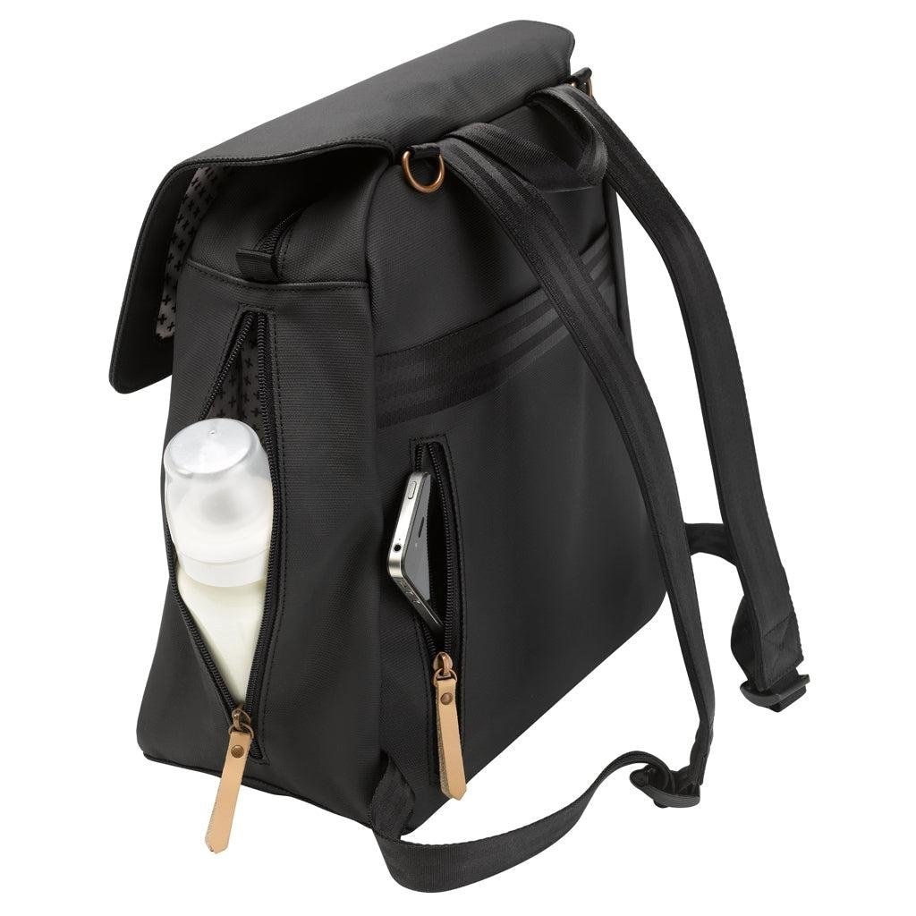 PETUNIA PICKLE BOTTOM META BACKPACK - BLACK MATTE CANVAS