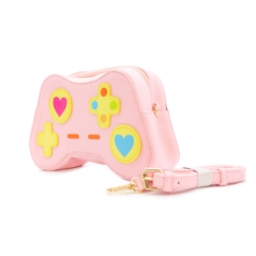 BEWALTZ ONE MORE LEVEL GAME CONTROLLER HANDBAG - PINK