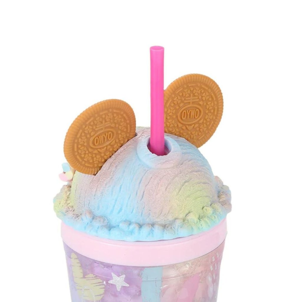 Tumbler - Cookie Mouse Ear Sweets Rainbow (Pink)