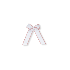 LULLABY SET LOLA LONG BOW - WHITE/RED