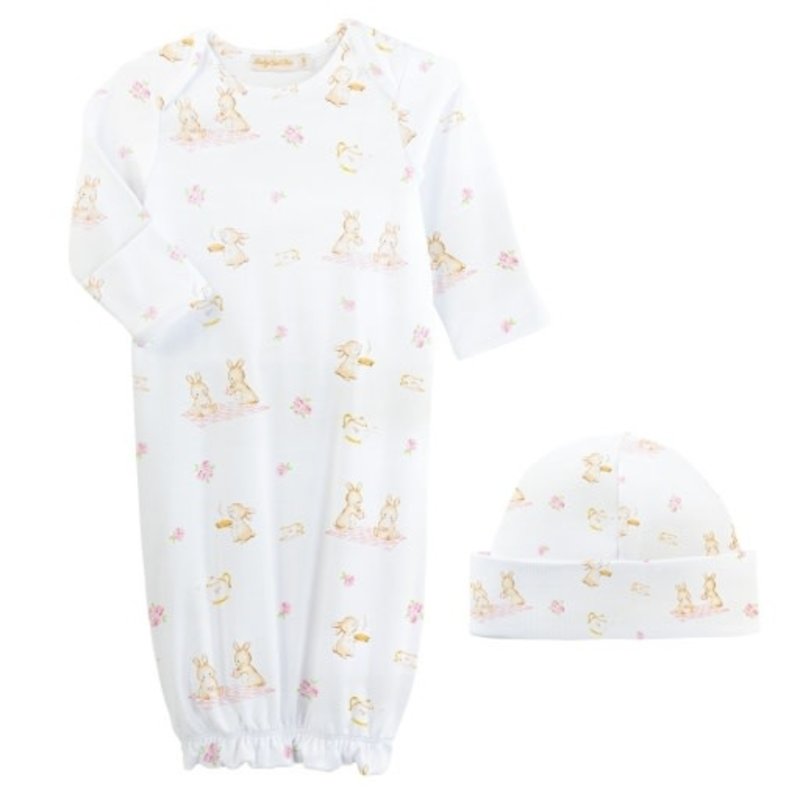 BABY CLUB CHIC tea time gown and hat set