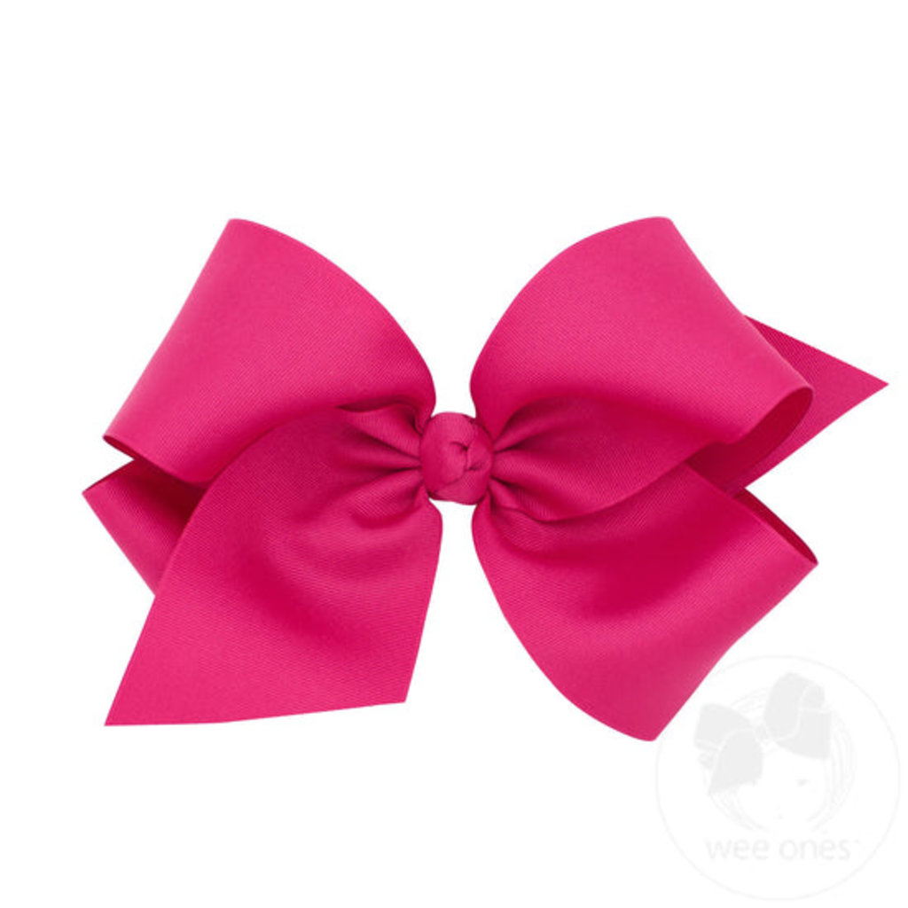WEE ONES BASIC Colossal Classic Grosgrain Hair Bow