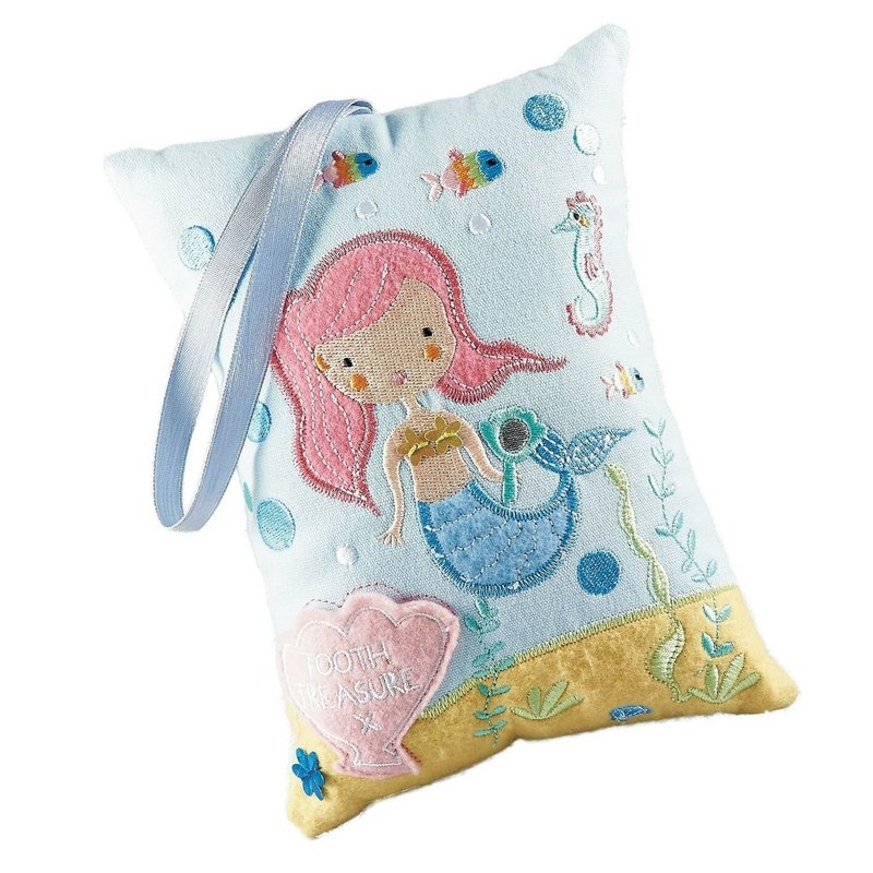 Floss & Rock TOOTHFAIRY CUSHION - MERMAID