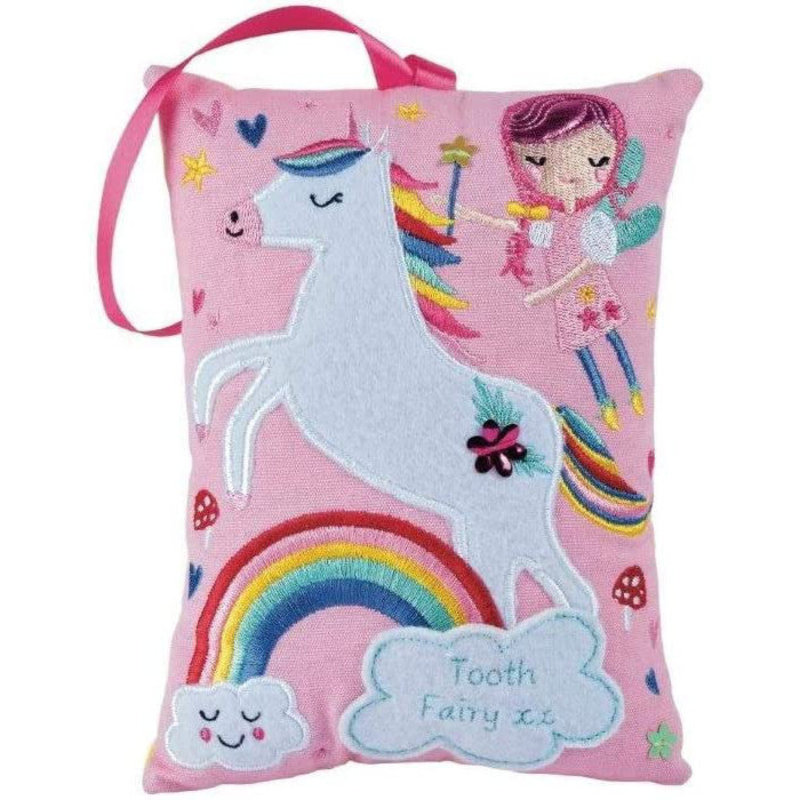 Floss & Rock TOOTHFAIRY CUSHION - RAINBOW FAIRY