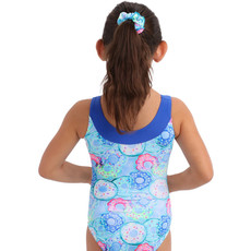 SNOWFLAKE DESIGNS SPRINKLES LEOTARD WITH SCRUNCHIE