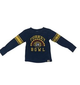 WES AND WILLY TURKEY BOWL STRIPE JERSEY - MIDNIGHT