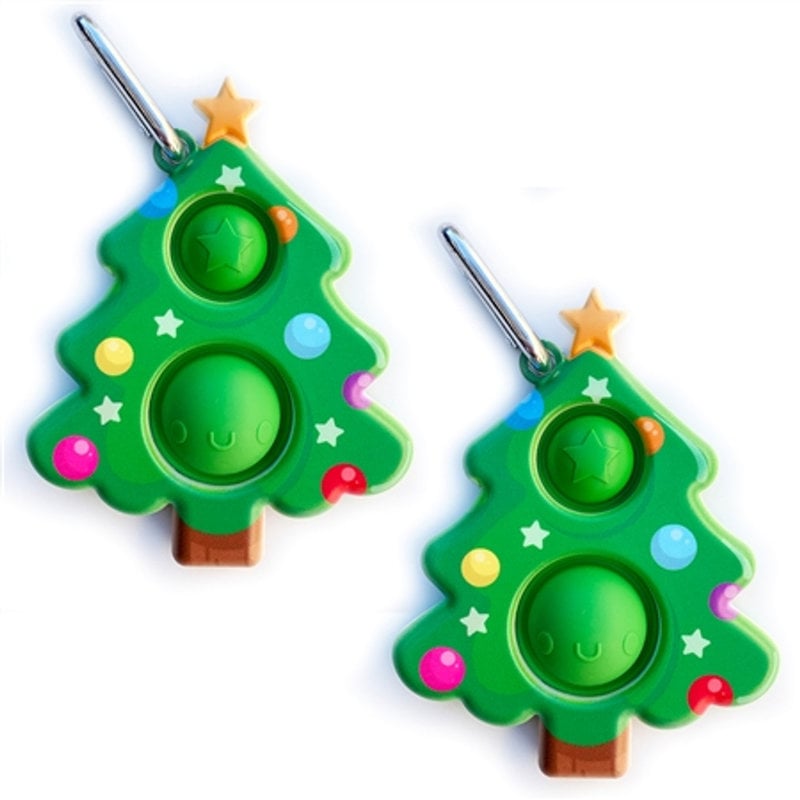 TOP TRENZ MEGA POP KEYCHAINS - XMAS TREE