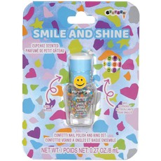 ISCREAM SMILE AND SHINE NAIL POLISH RING SET