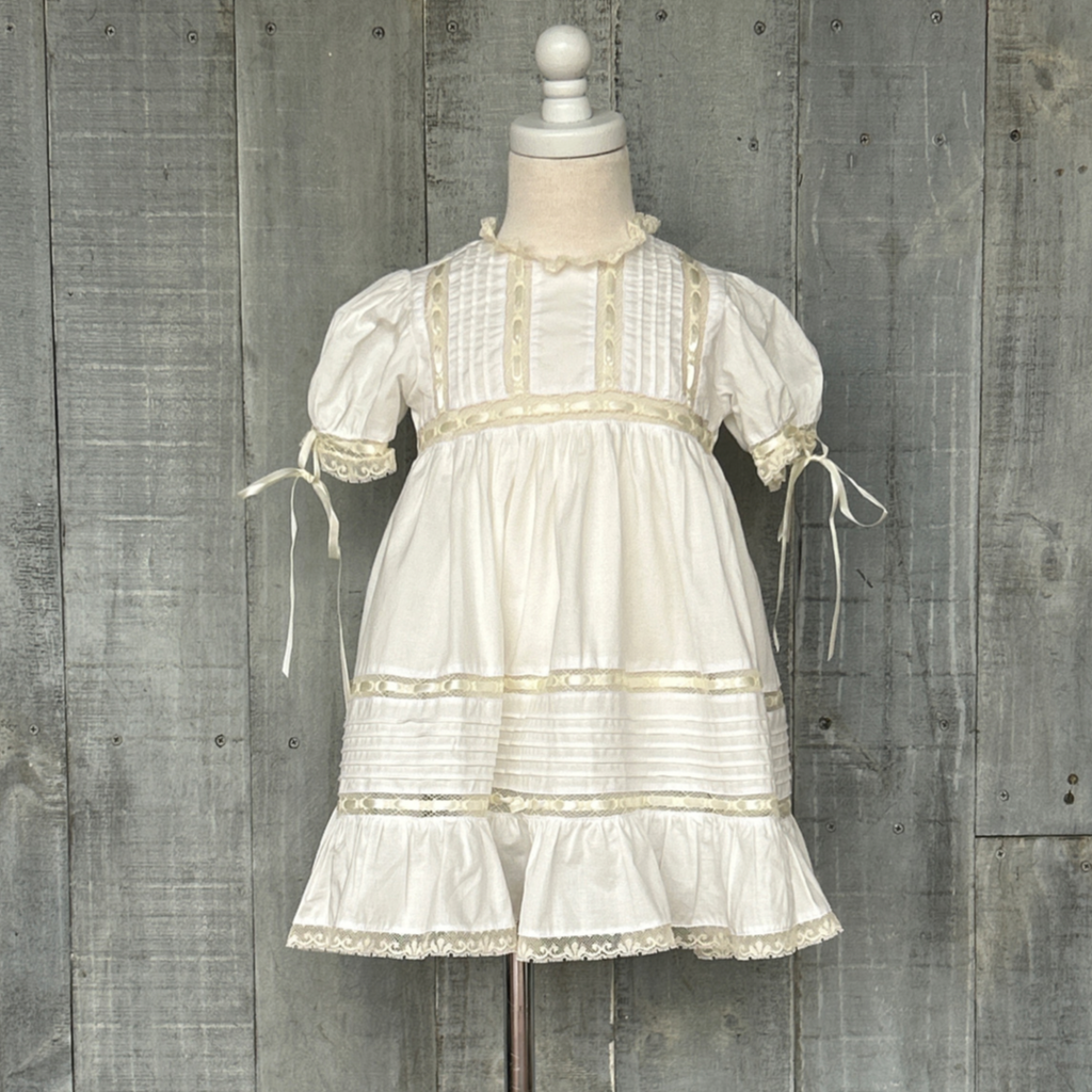 PHEONIX N REN WHITE MARGARET DRESS