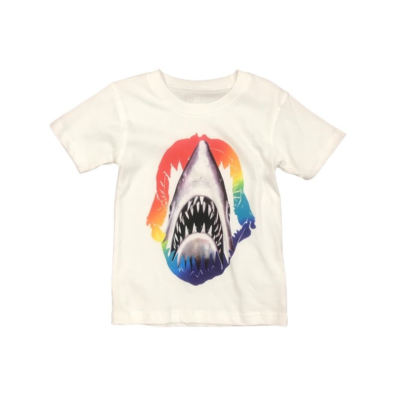 WES AND WILLY SHARK SS TEE