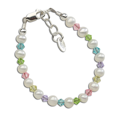 CHERISHED MOMENTS DANIELA - SS MULTI PEARL BRACELET