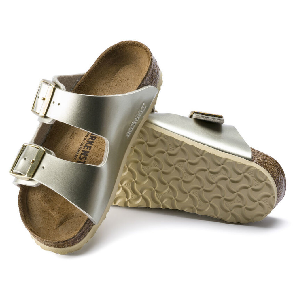birkenstock ARIZONA KIDS - ELECTRIC MET GOLD