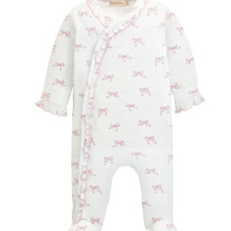Baby Club Chic Christmas Toile Zipped Footie main image 0