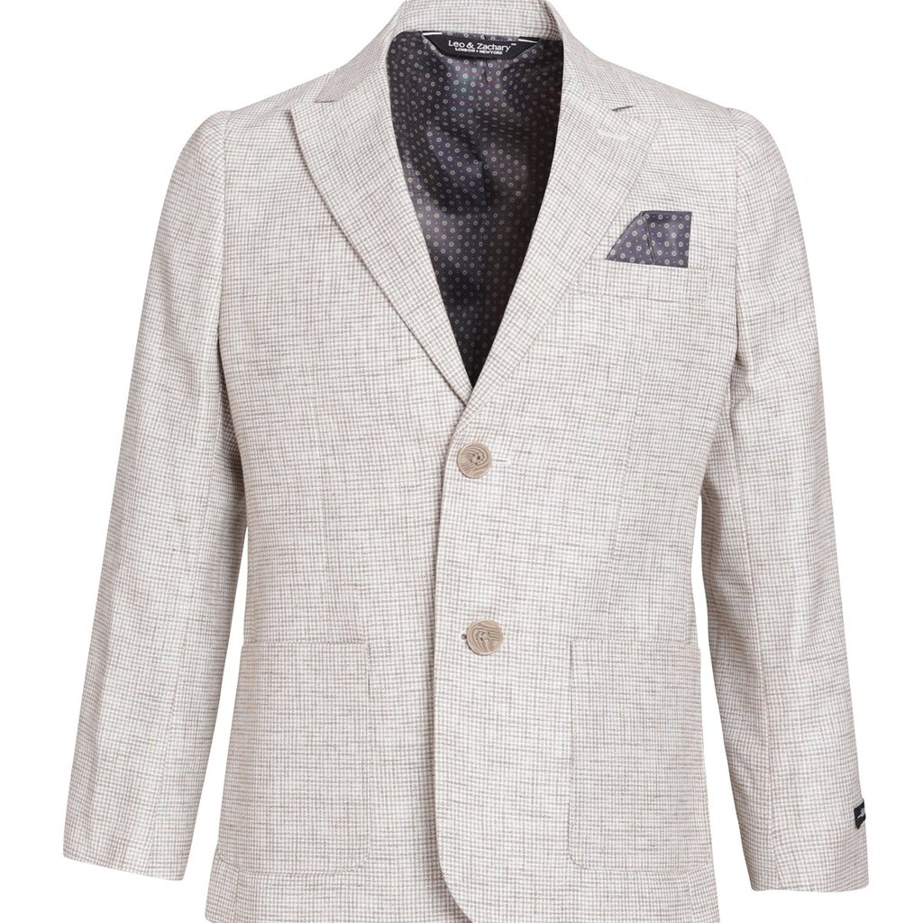 LEO AND ZACHARY INC. Blazer - Havanah Checks