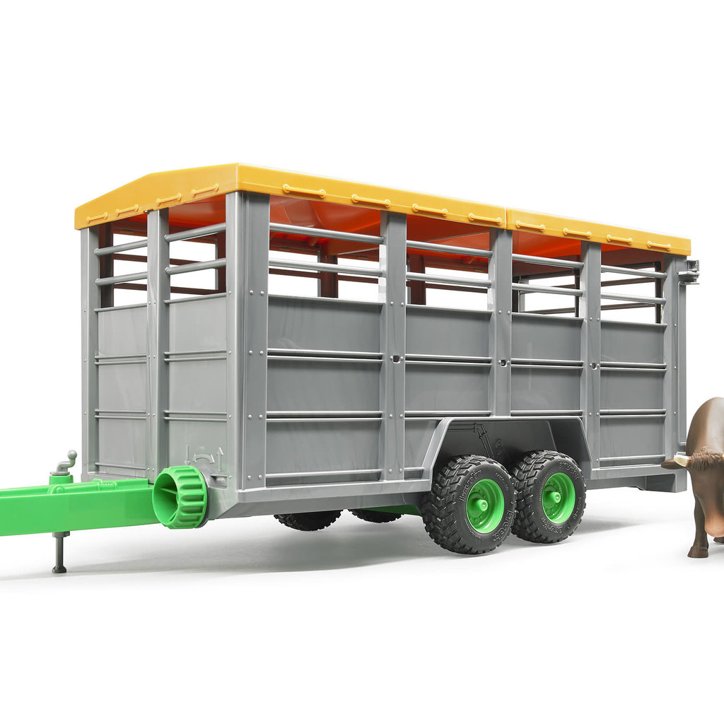 Livestock Trailer W Cow Beyond The