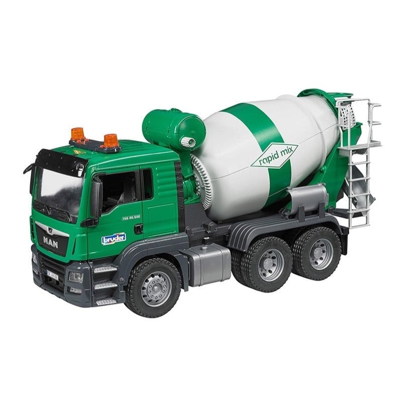 BRUDER MAN TGS CEMENT MIXER TRUCK