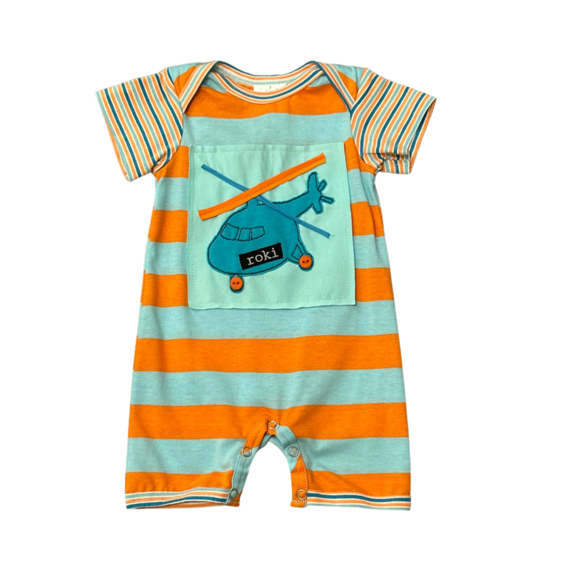 ZAZA COUTURE Boys Helicopter 1pc