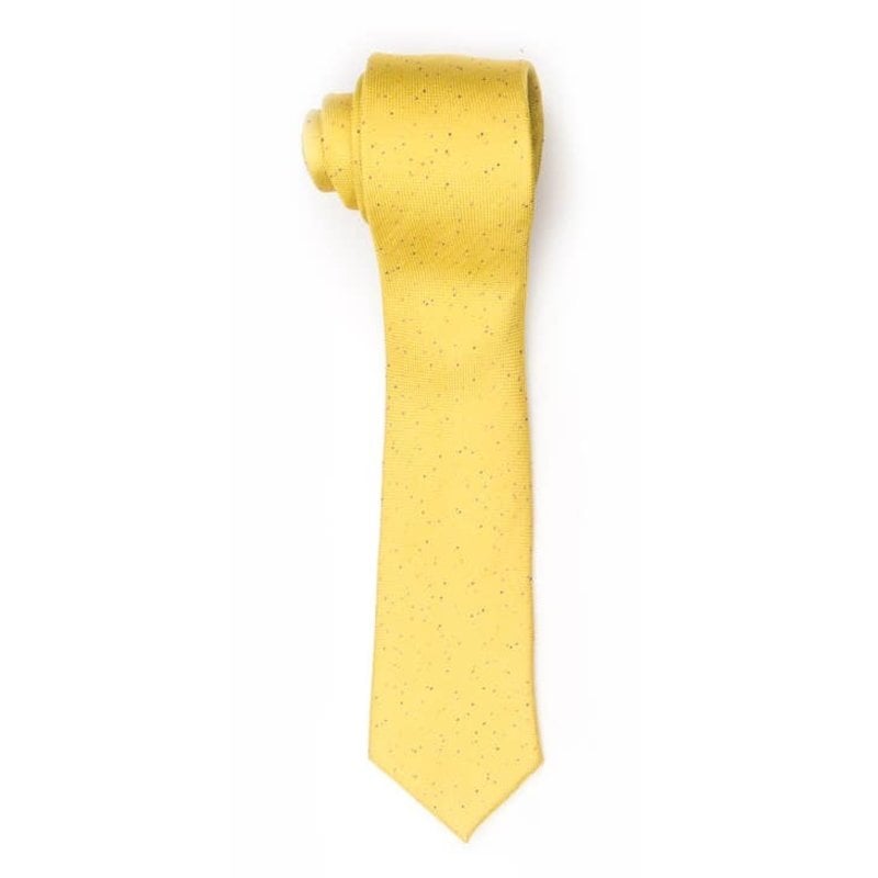 ISSAC MIZRAHI BOYS TIE - YELLOW