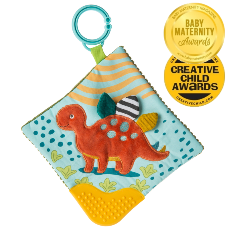 MARY MEYER PEBBLESAURUS CRINKLE TEETHER