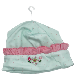 MAGNOLIA BABY Aurora's Classics Emb Ruffle Hat - PK