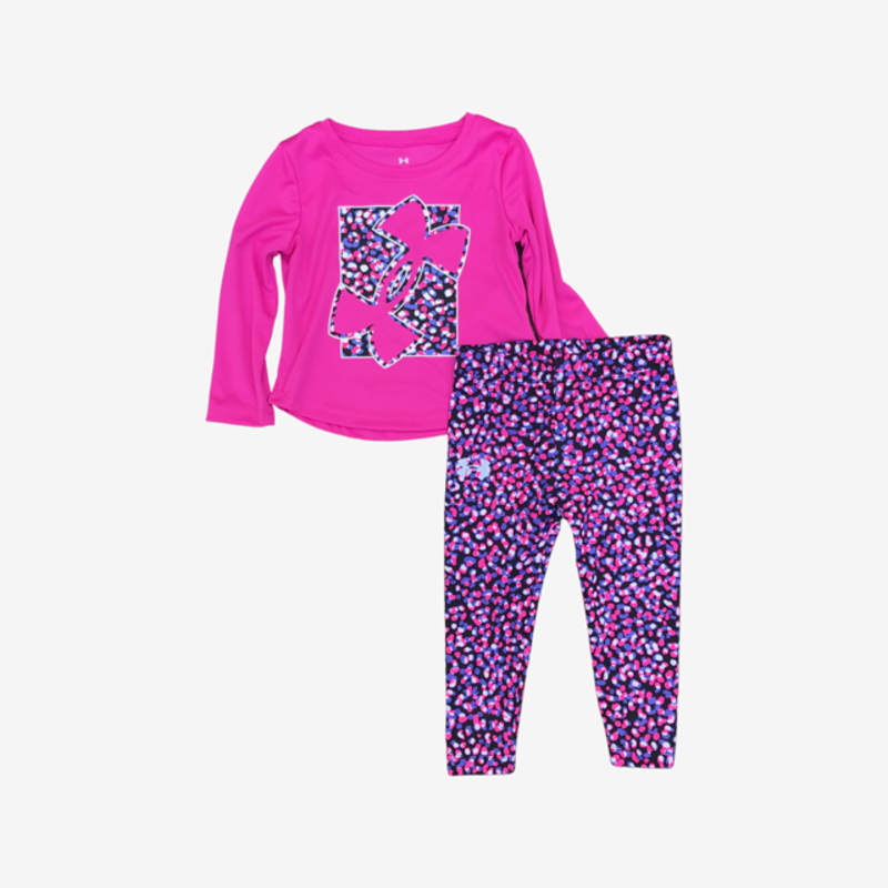 Under Armour Little Girls 2T-6X Ombre-Swirl Leggings