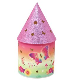 RAINBOW BUTTERFLY GLITTER NIGHT LIGHT - COLOR CHANGING