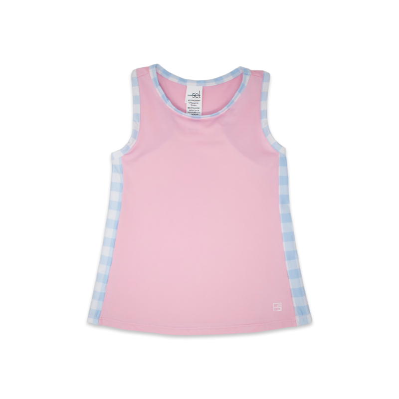 SET ATHLEISURE Riley Tank - CC Pink/CC Blue BC