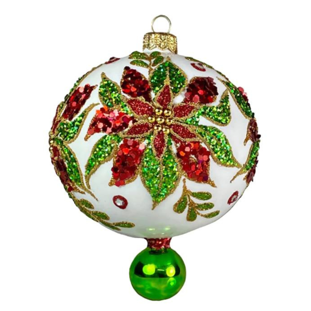 HEARTFULLY YOURS BROCATO ORNAMENT