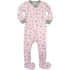 LULLABY SET ONCE UPON A TIME FOOTIE/HUNTER PINK