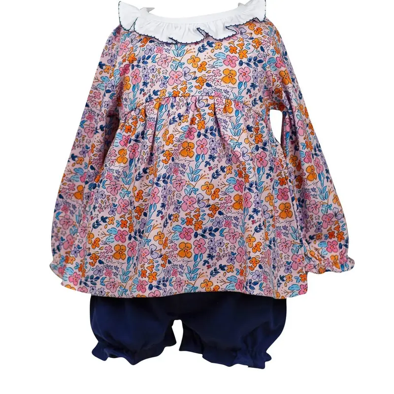 THE PROPER PEONY PANSY FLORAL BLOOMER SET