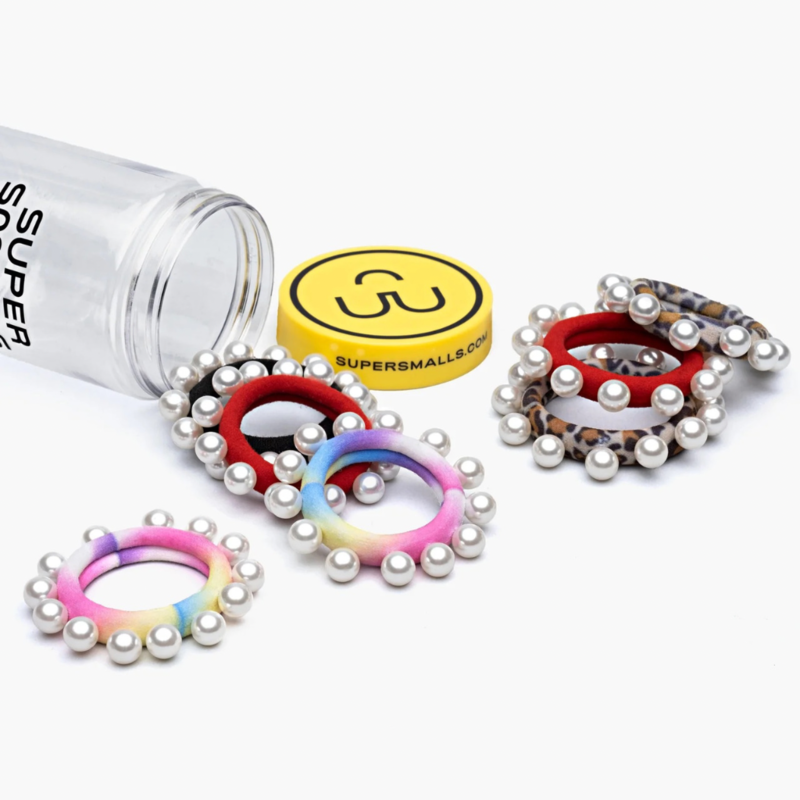 SUPER SMALLS CENTRAL PARK PEARL HAIR TIES