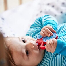 HABA TRACTOR SILICONE TEETHER