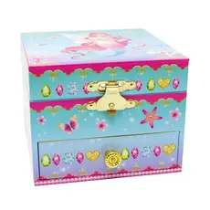 Small Musical Jewelry Box - Shimmering Mermaid