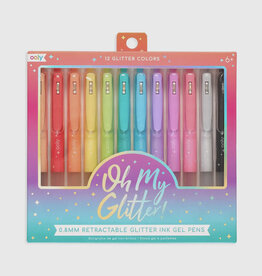 OOLY OH MY GLITTER GEL PENS-SET OF 12