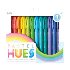 OOLY PASTEL HUES MARKERS-SET OF 12
