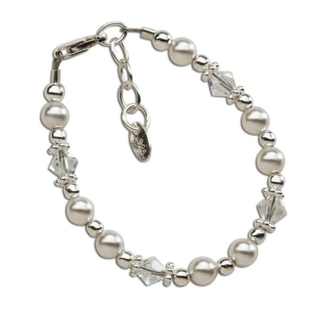 CHERISHED MOMENTS HOPE - SS PEARL BRACELET