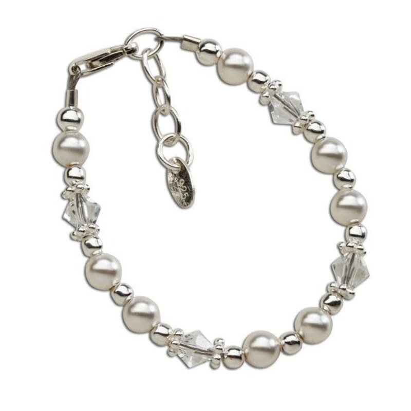 CHERISHED MOMENTS HOPE - SS PEARL BRACELET
